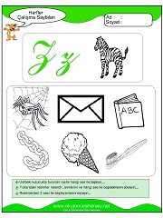 Z Sesi Çalışma Sayfaları